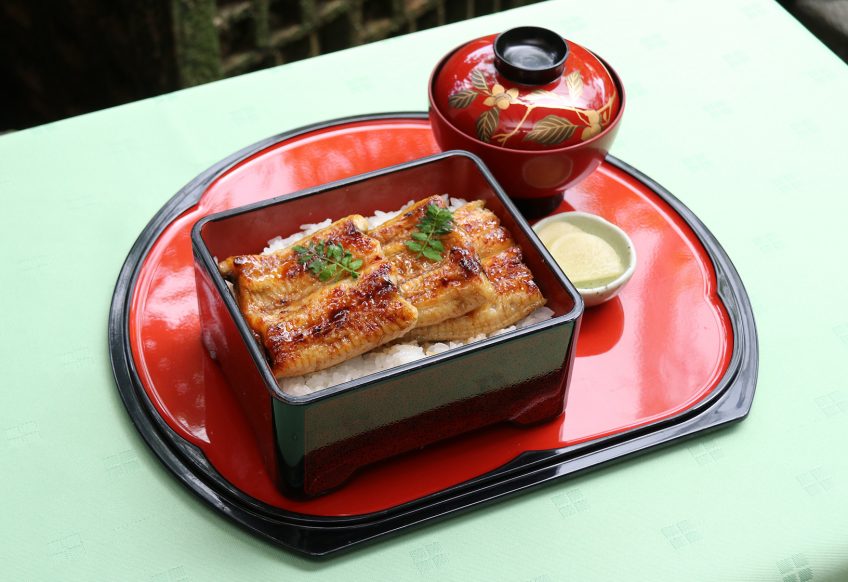 国産うなぎを使ったうな重